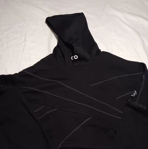 Cardi RBK  Hoodie Sweatshirt casual informal black NWT HS4304